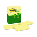 Post-it Notes Recycled Yellow 76x127mm (12pk)