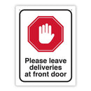 Panneau mural de distanciation sociale Durus 225x300mm