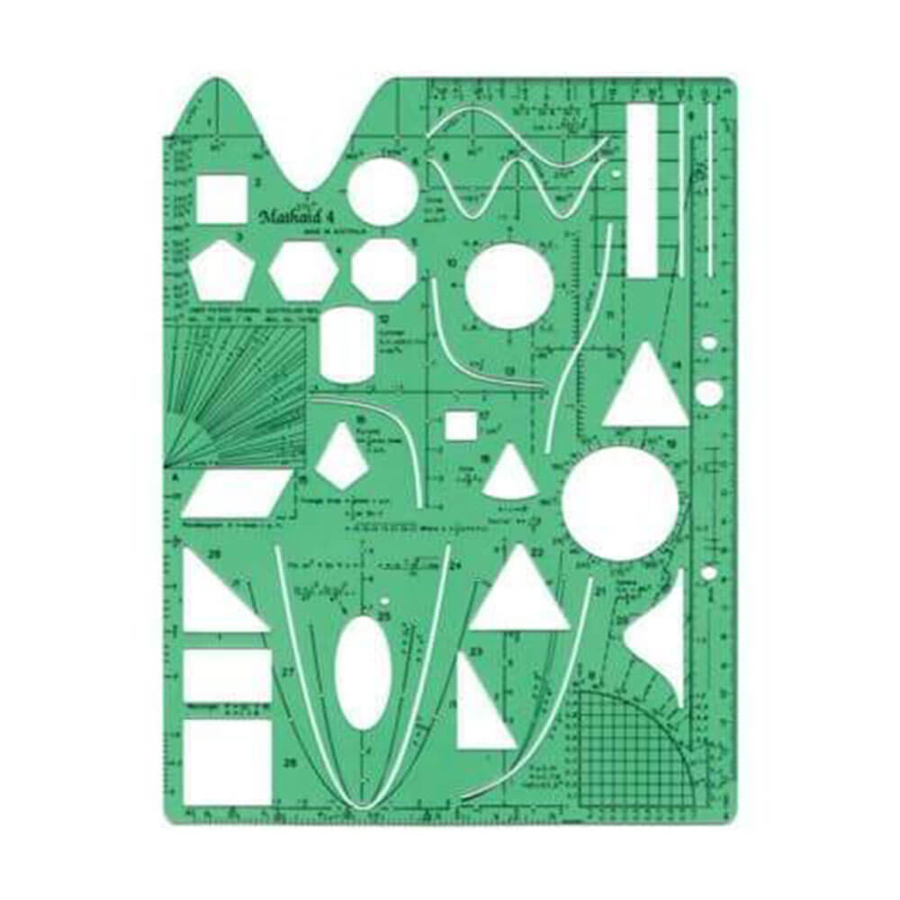 Mathomat Math-Aid & Proliner Non-Formulae Stencil Template - His Gifts
