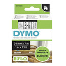 Étiquette de ruban Dymo D1 24 mm x 7 m