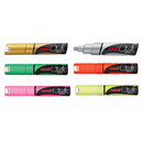 Uni Chisel Tip Chalk Marker 8.0mm