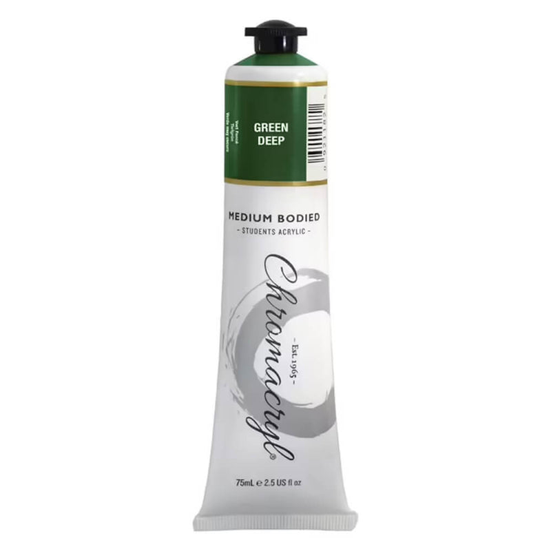 Peinture acrylique pour étudiants Chromacryl 75mL