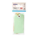 Avery Tags avec ficelle 24pk (96x48mm)