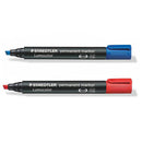 Staedtler Lumocolor Permanent Chisel Tip Marker 10pc