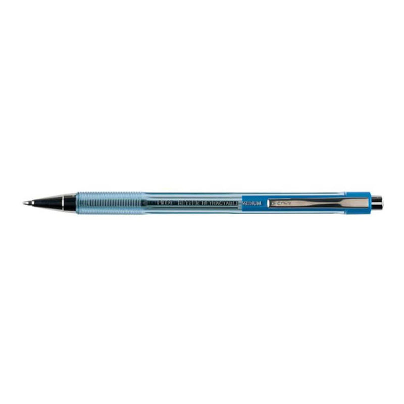 Stylo à bille rétractable moyen Pilot BP-145, 12 pièces