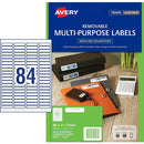 Avery Slide Laser Label (84 per Sheet)