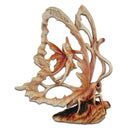 Moonlight Magic Fairy &amp; Butterfly Med Résine Plaq