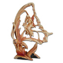 Moonlight Magic Fairy &amp; Butterfly Med Résine Plaq