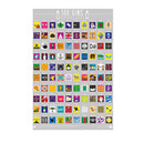 Gift Republic Bucket List Poster à gratter